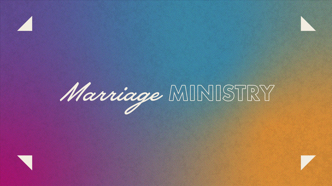 mega ministry set - marriage ministry