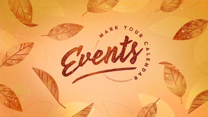 stamped leaves - events