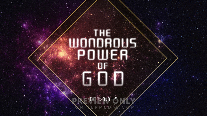 the wondrous power of god