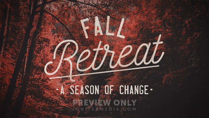 fall retreat