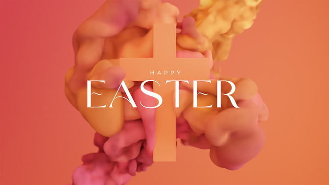 easter ink - happy easter