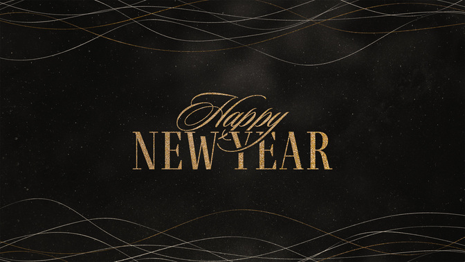 winter swirl - new year