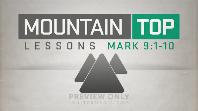 mountain top lessons