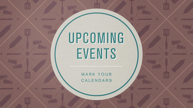 fathers day pattern - upcoming events