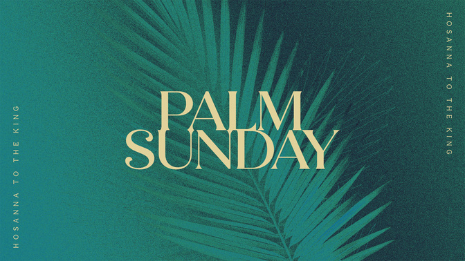 easter colors - palm sunday