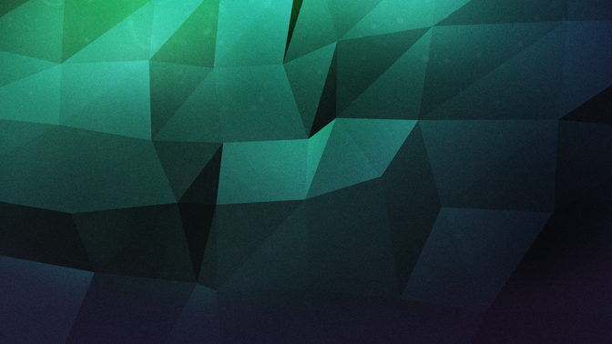 stained glass - teal