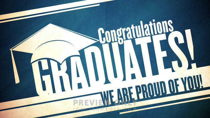 congratulations graduates