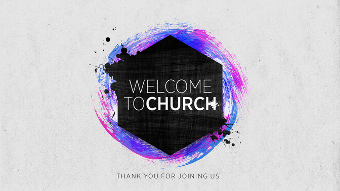 splatter - welcome to church