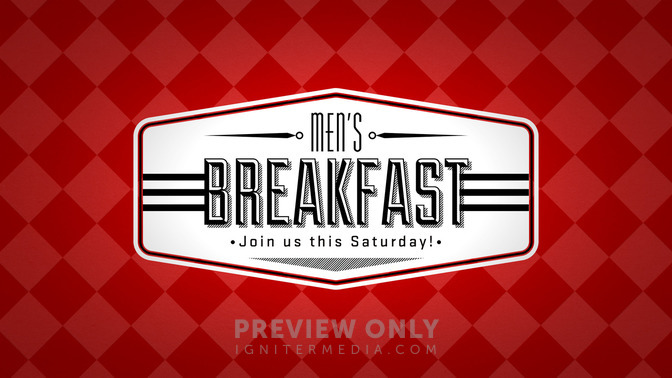 mens breakfast