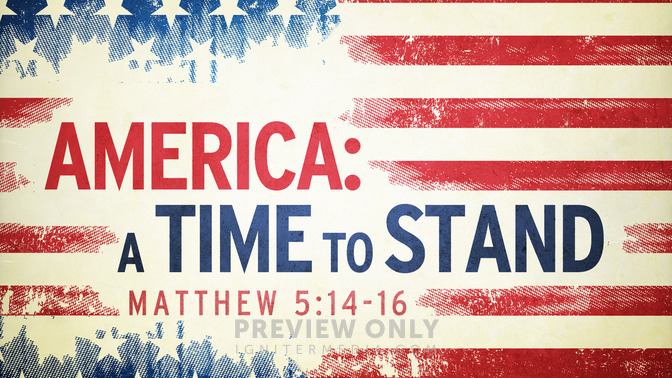 america a time to stand