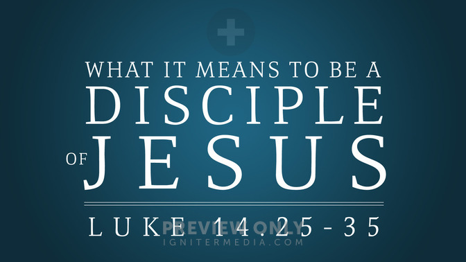 what it means to be a disciple of jesus