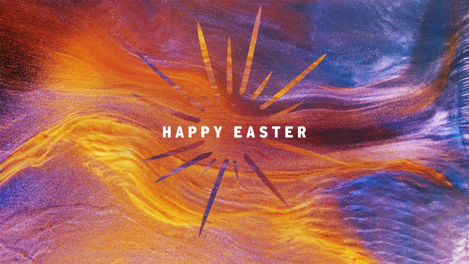 glitterverse easter - happy easter