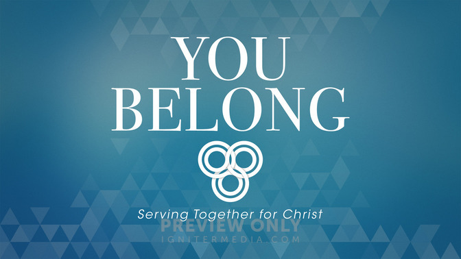 you belong