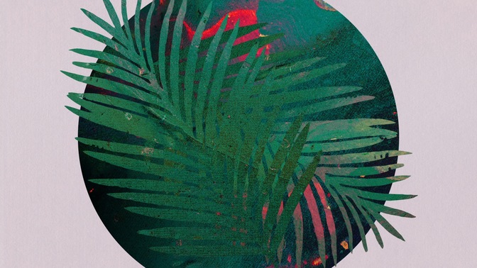 easter paint - palm