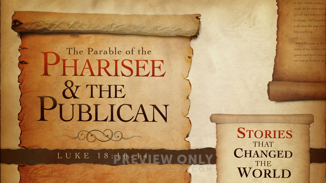 the parable of the pharisee and publican