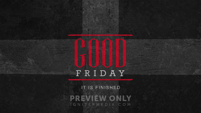 holy week - good friday