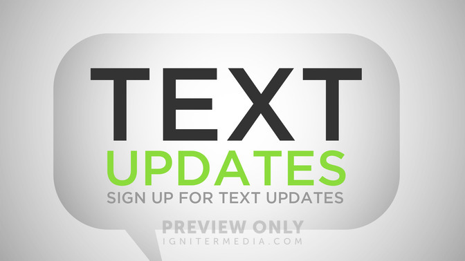 text updates
