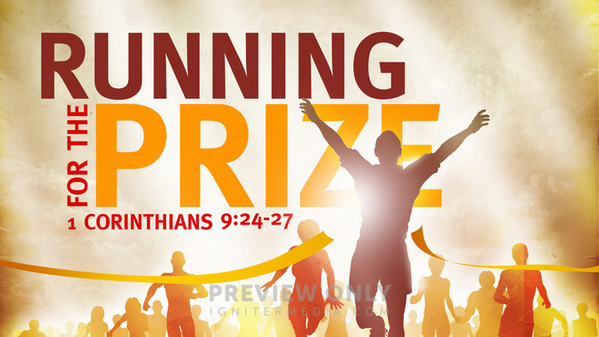 running for the prize