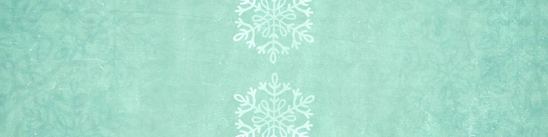 snowflakes - blue