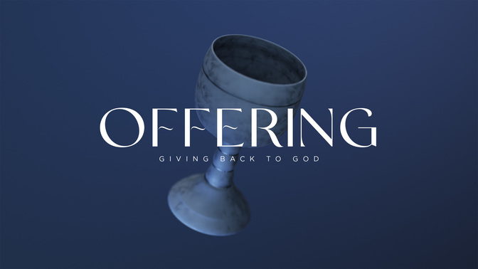 maundy thursday ink - offering