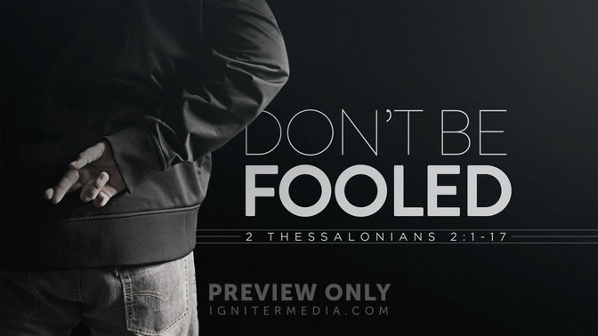 dont be fooled