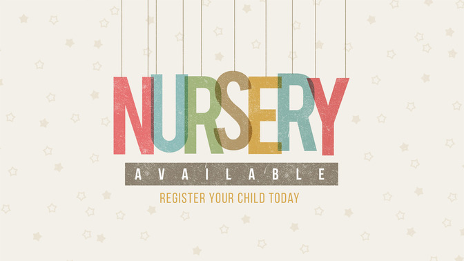 nursery available