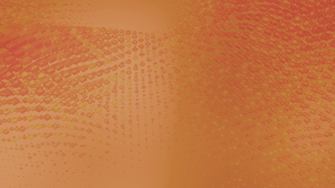 cube wave - 1 orange