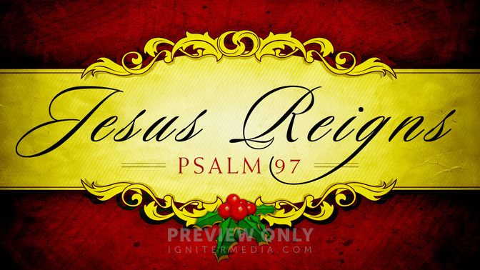 jesus reigns