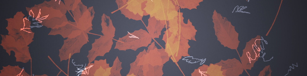 sketched leaves