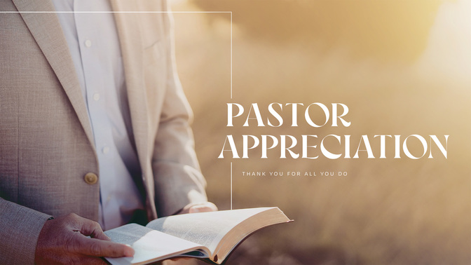 pastor appreciation