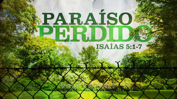 paraíso perdido