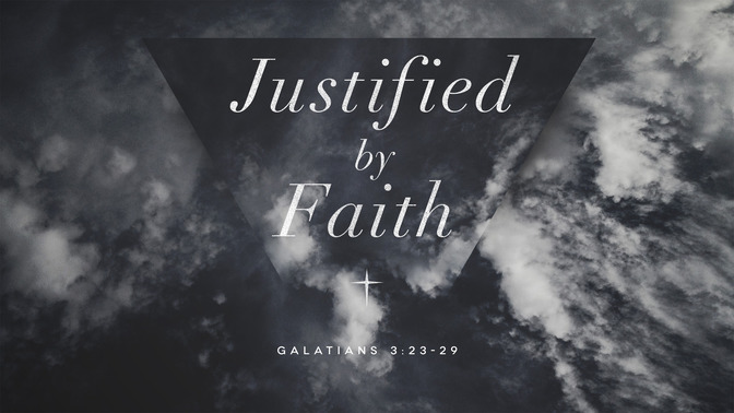 justified by faith