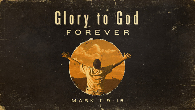 glory to god forever
